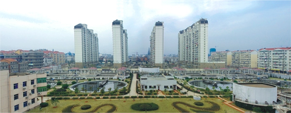 江西最大污水處理廠——南昌朝陽(yáng)污水處理廠二期工程（省、市優(yōu)良工程，獲滕王閣杯）